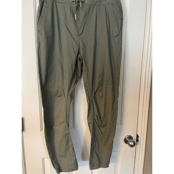 New BlankNYC Mens Olive Green Classic Fit Drawstring Pull-On Jogger Pants Size L - Picture 12 of 12